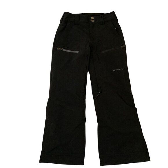 Obermeyer Teen Black Parker Ski Snowboarding Pants Medium - Picture 3 of 14